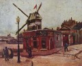 The Moulin de la Galette Vincent van Gogh